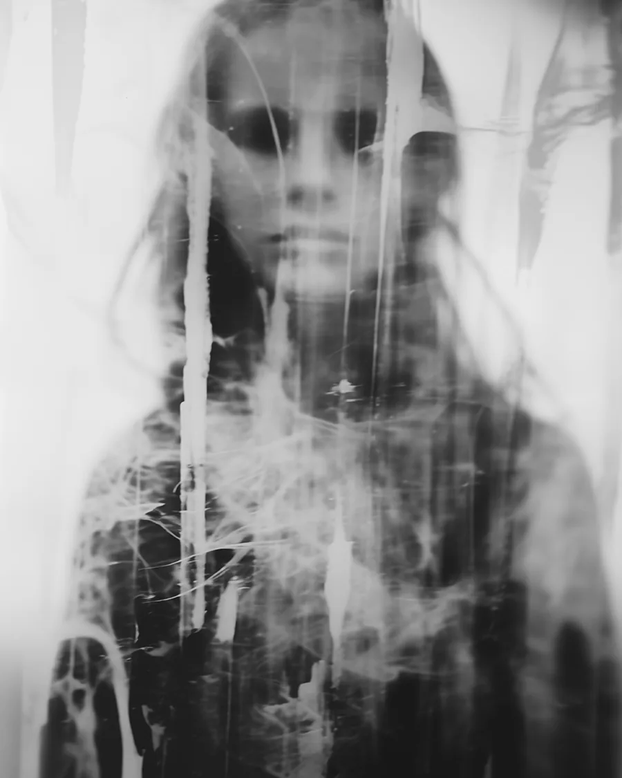 Black and white image: Lost Focus.