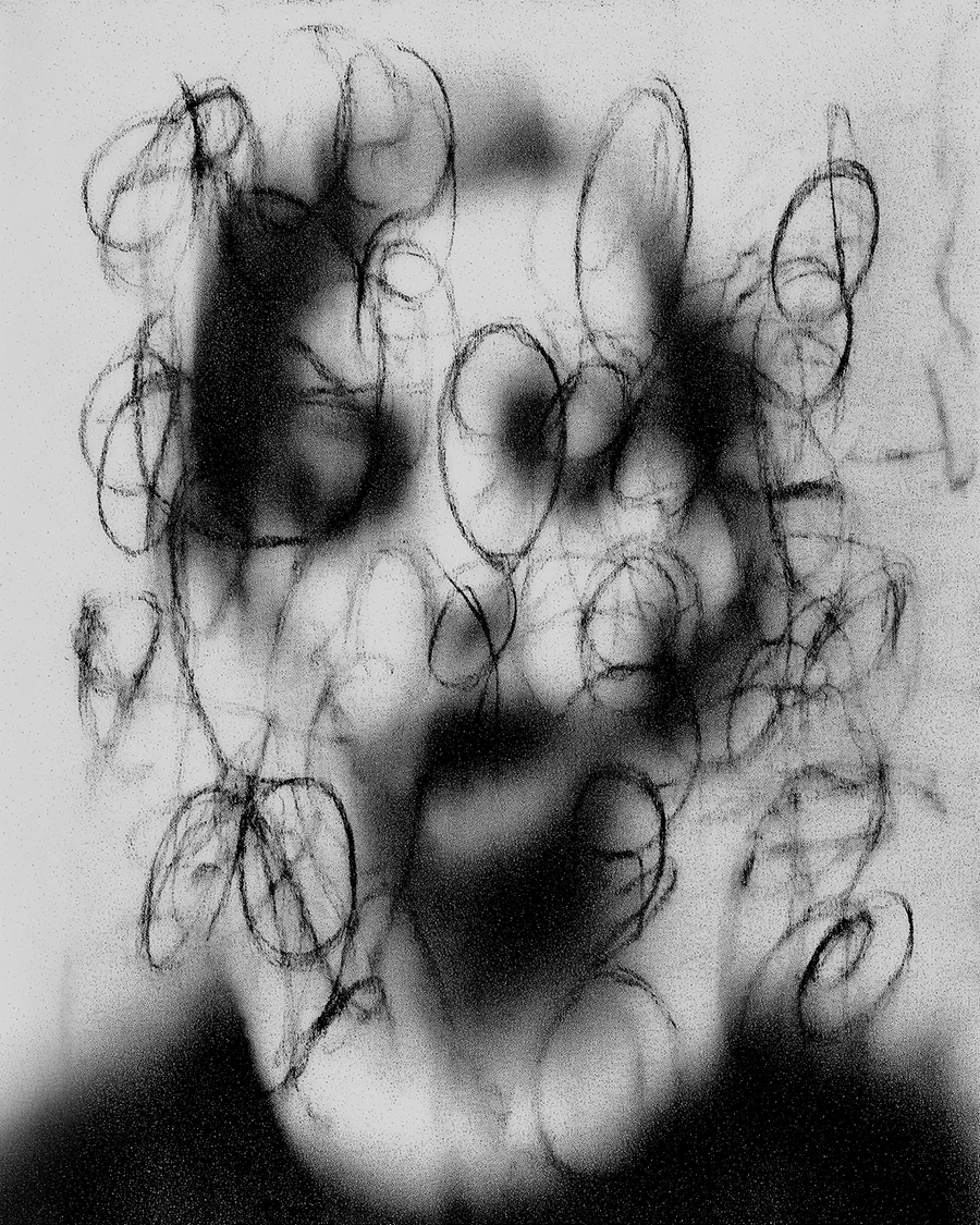 Black and white image: Nest Of Noise.