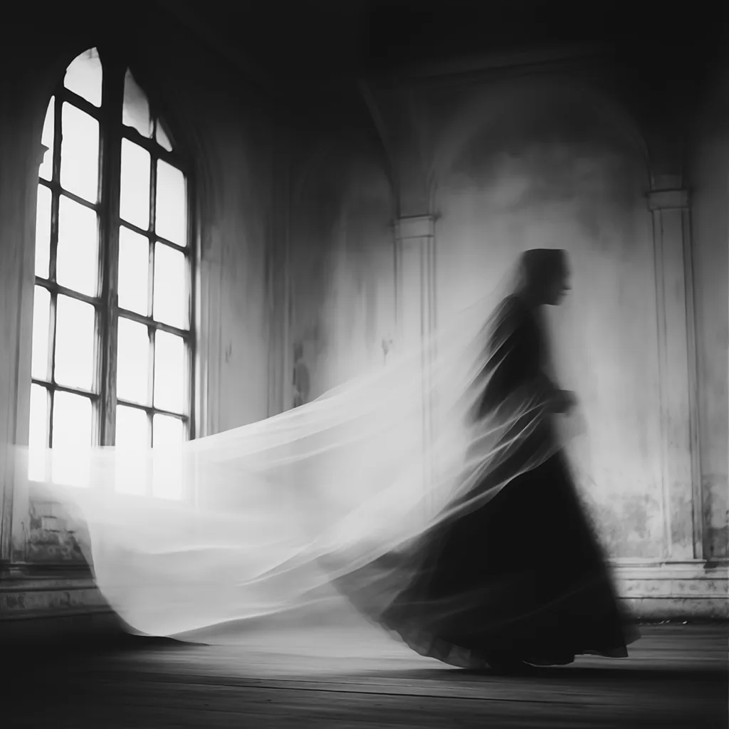 Black and white image: Shadow'S Veil.
