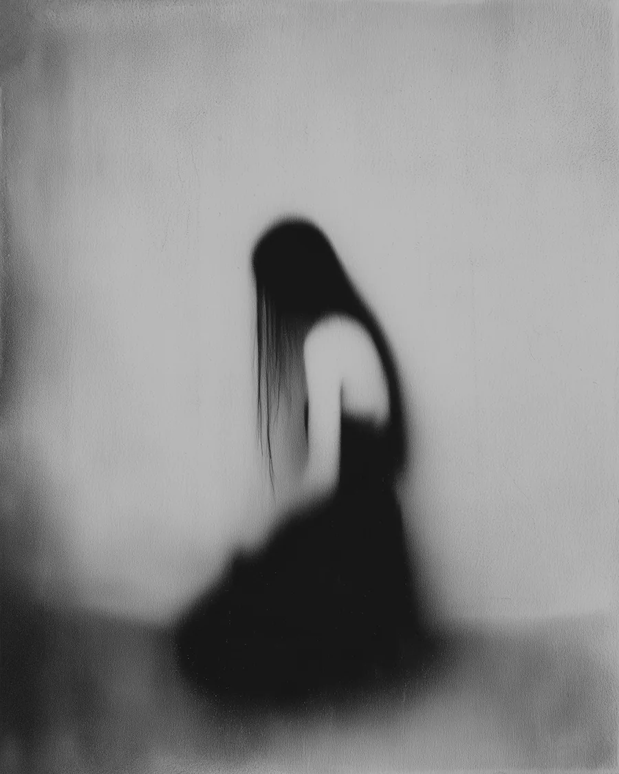 Black and white image: The Apology.
