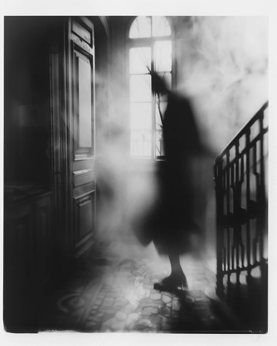 Black and white image: The Smoky Corridor.