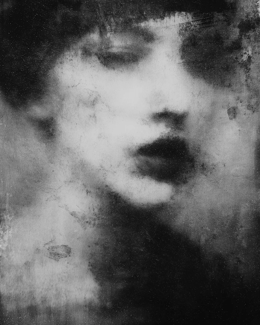 Black and white image: Veil Of Breath.